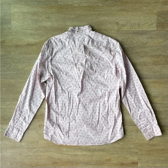 J. Crew Stretch Secret Wash Shirt in Tossed Branch - Picture 7 of 8